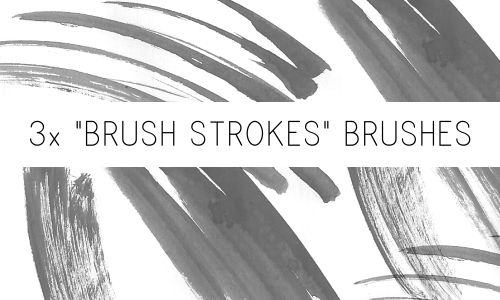 Brush Strokes Brushes