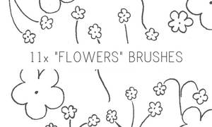 Flower Brushes