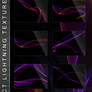 Abstract Lightning Textures
