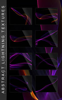 Abstract Lightning Textures