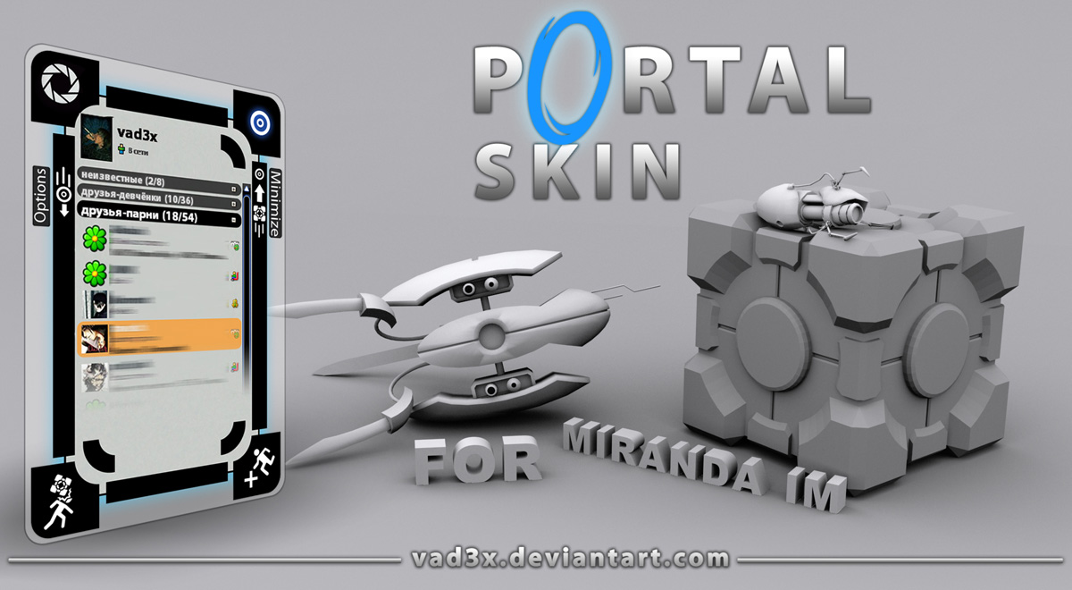 Portal Skin For Miranda IM