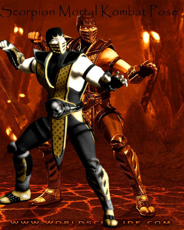 Scorpion Mortal Kombat Pose By Misscatarina On Deviantart