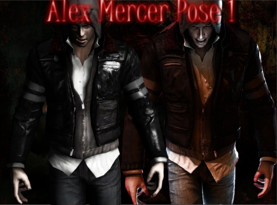 Alex Mercer Pose 1 by MissCatarina on DeviantArt