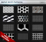 Metal Mesh Patterns - Pack 1 by Axertion