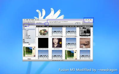 FusionM3 skin for J river media center Modifled