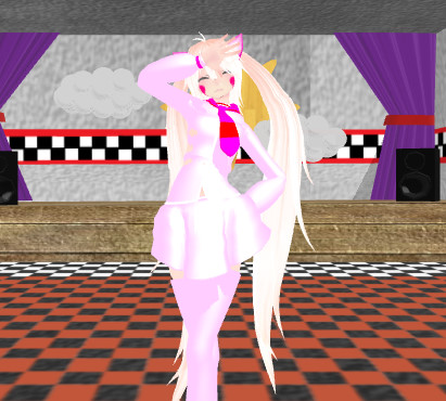 MMD Mangle FNaF 2 by Mangle200 on DeviantArt