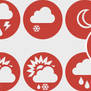 Flat Weather Icons