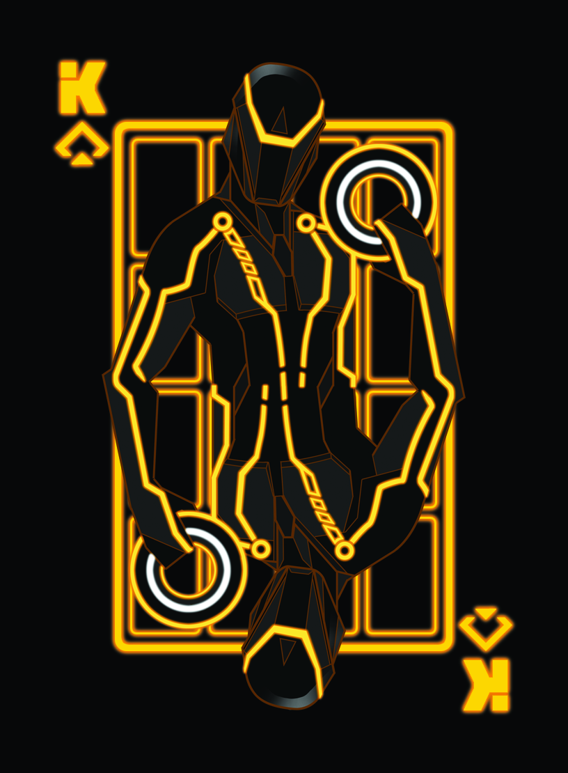 CLU KING OF SPADES