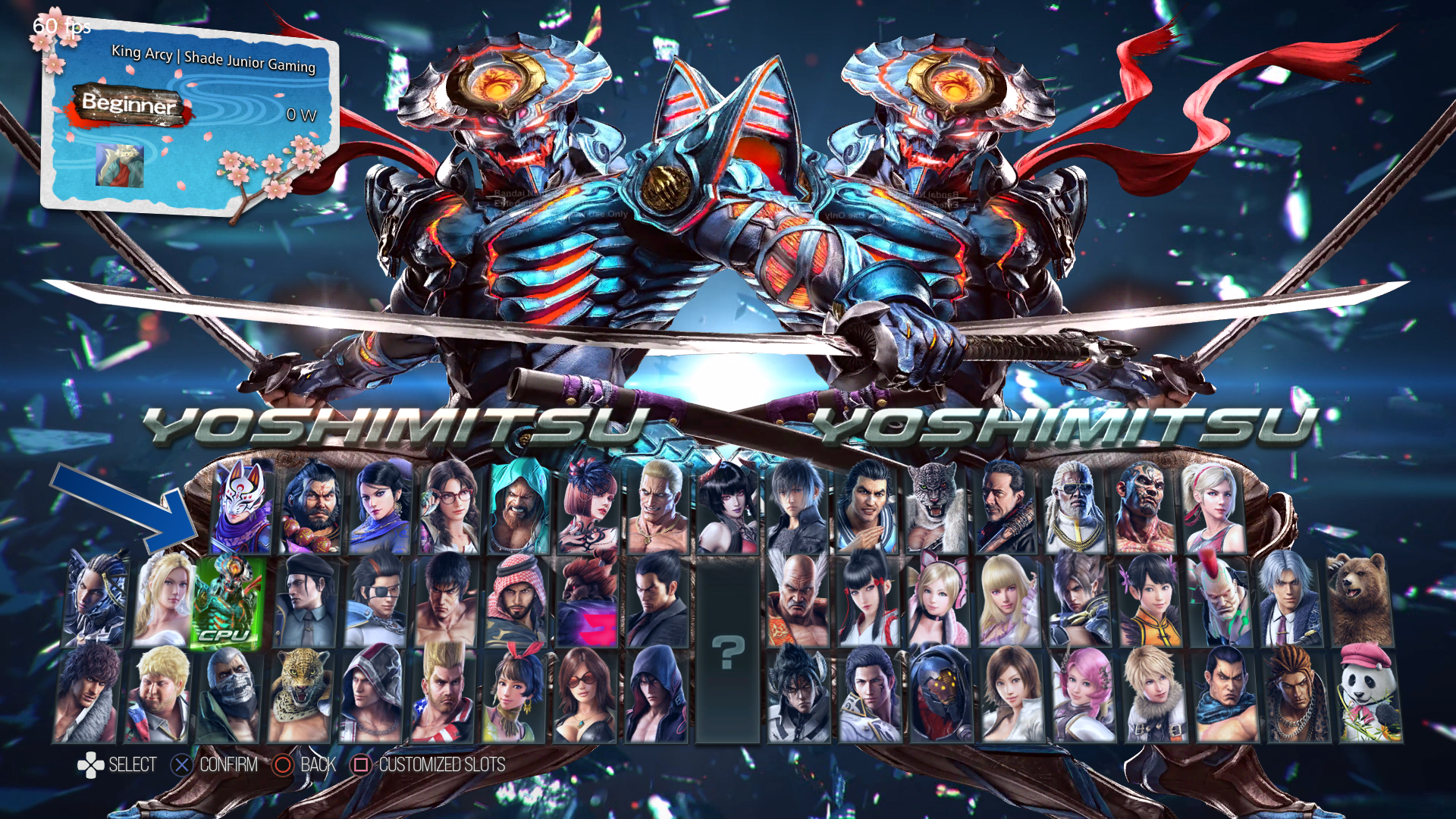 Tekken 8 Fan-Made Character Select Screen