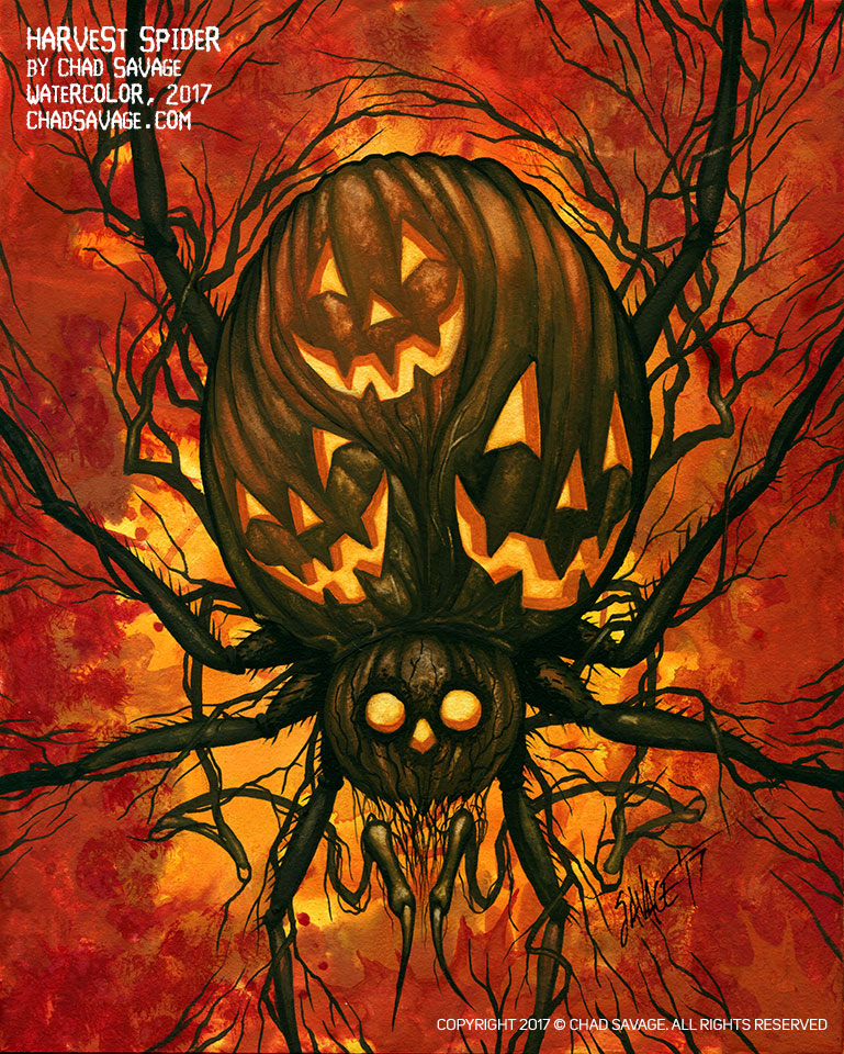 Harvest Spider by SavageSinister