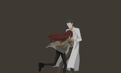Steins Gate On Minimalistic Animoo Deviantart