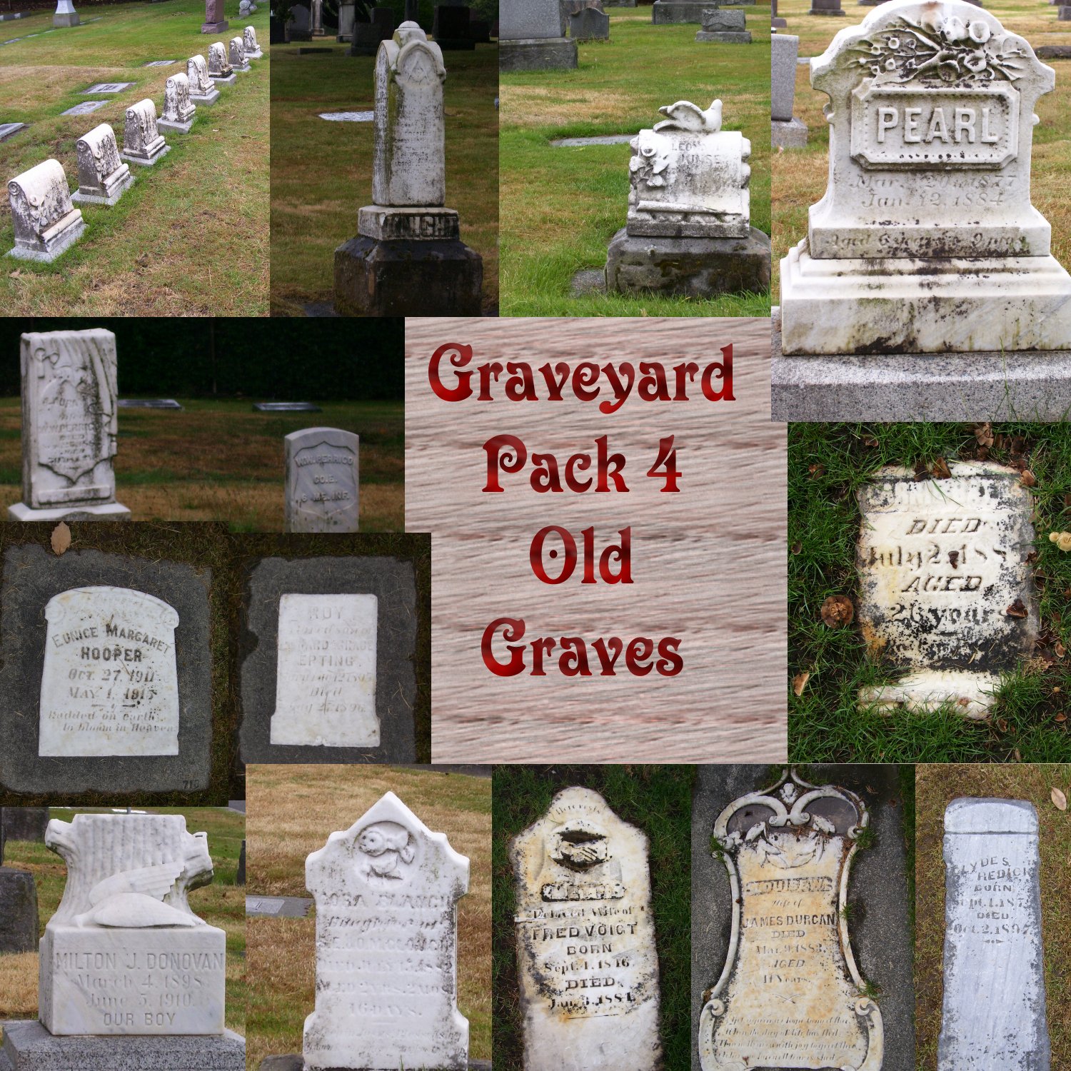 Graveyard Pak 4: Old Graves