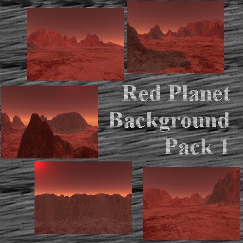 Red Planet Background Pack 1