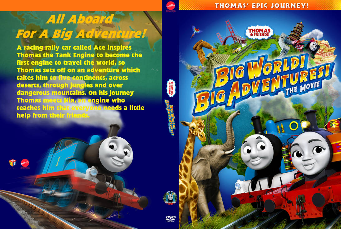 Big World Big Adventures Us Dvd Cover Fan Made By Merritt