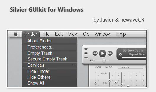 Silvier GUIkit for Windows