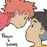 Ponyo + Sosuke