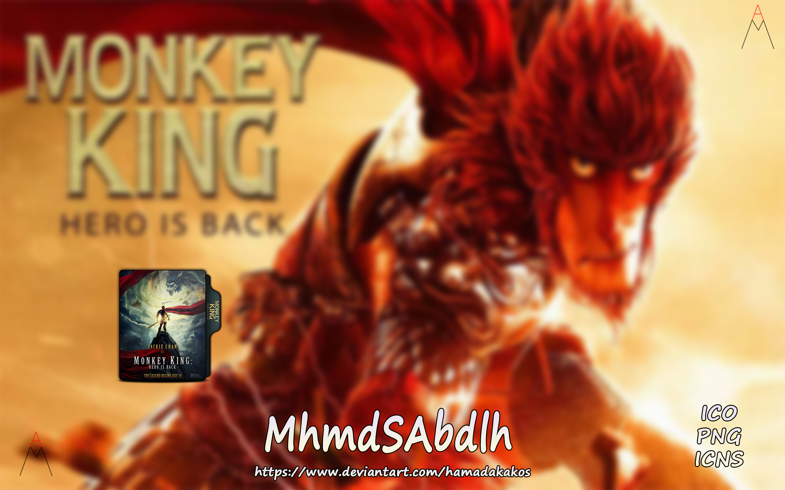 Monkey King Hero Is Back [2015] icon folder by hamadakakos on DeviantArt