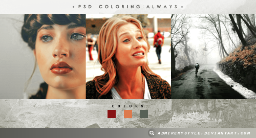 PSD COLORING #01 | ALWAYS