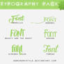 TYPOGRAPHY PACK #1