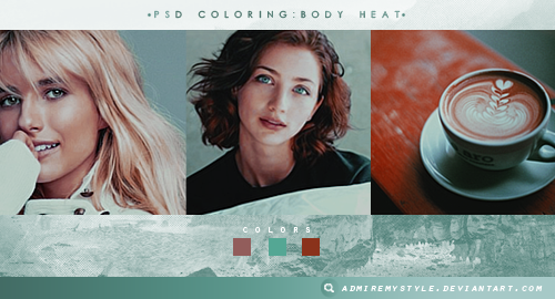 PSD COLORING #20 | BODY HEAT