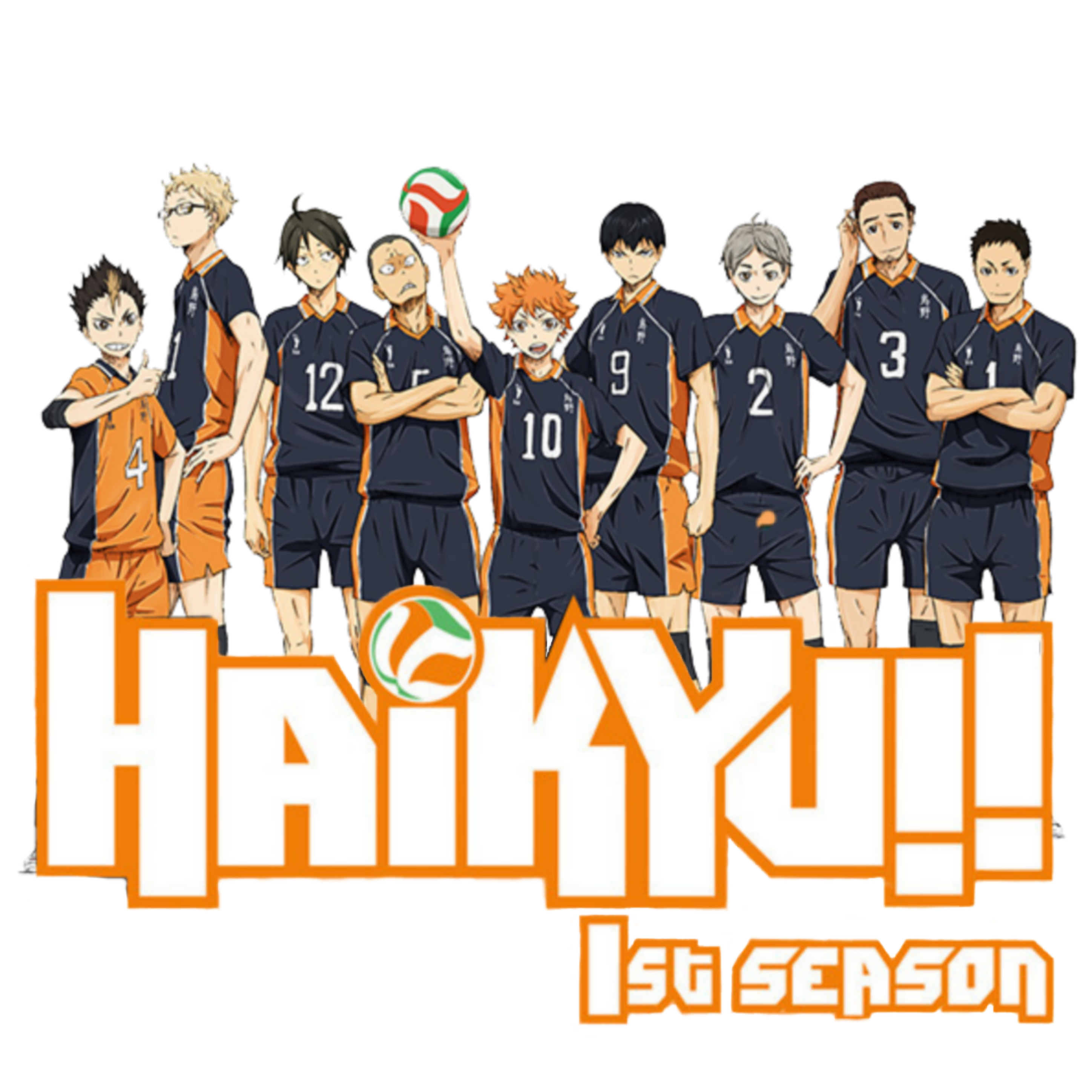 Haikyuu!! - Karasuno Team (face) by VK-for-da-win on DeviantArt