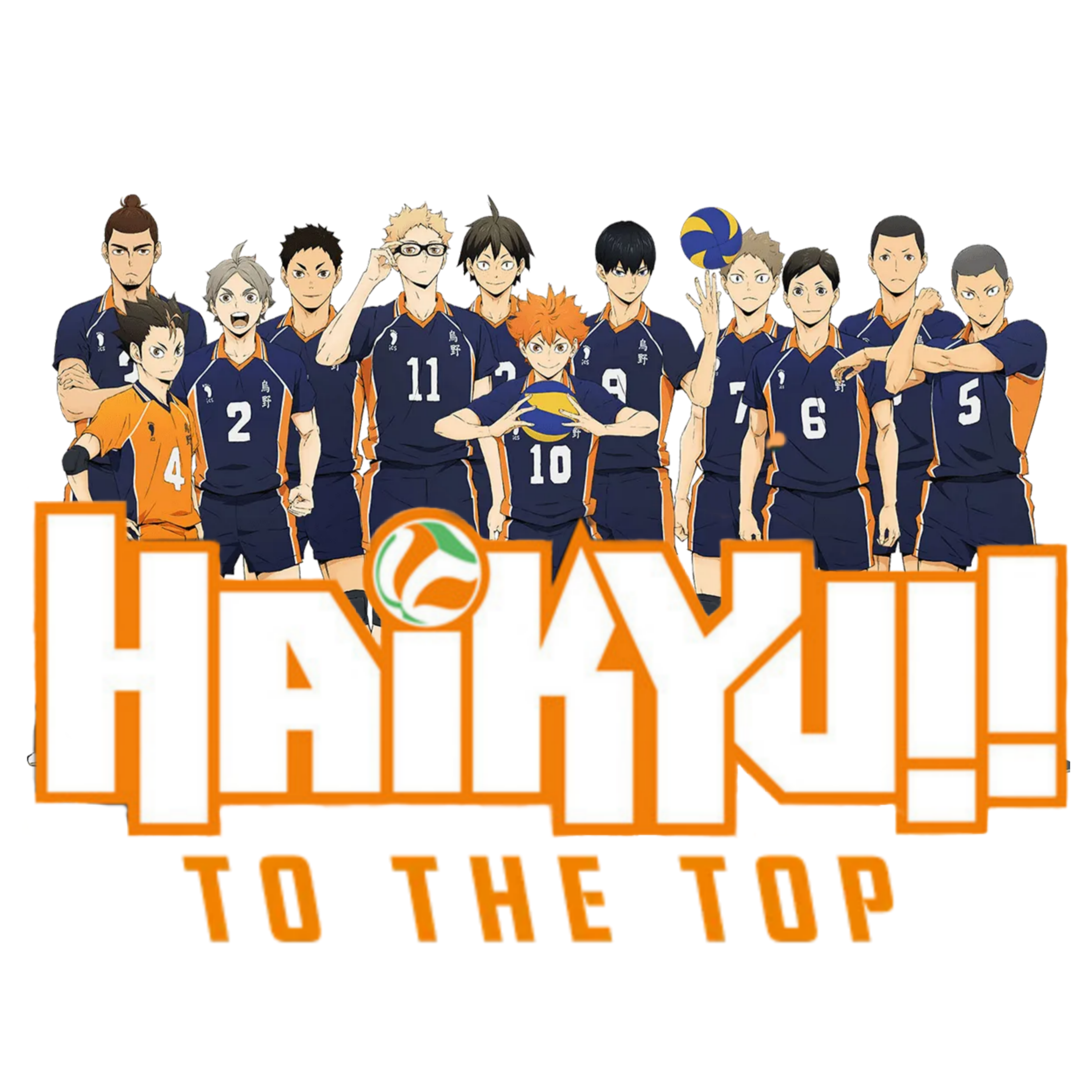 Design de personagens de Haikyu!! 4 (Haikyu!! TO THE TOP)