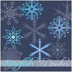 Snowflake Brushes