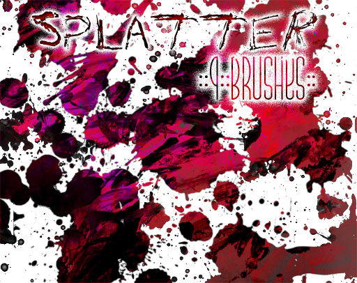 ::Splatter:: 9 Brushes