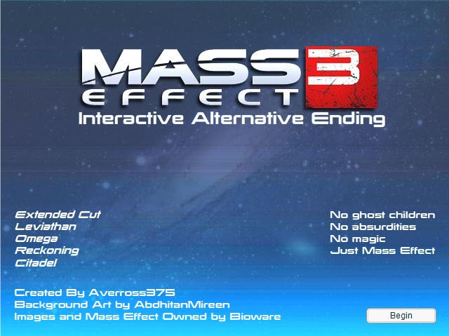 Mass Effect 3: Interactive Alternative Ending 1.4