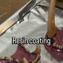 Sabertooth resin coating