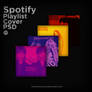 Spotify Playlist Art Concept PSD Template