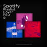 Spotify Playlist Art Concept PSD Template