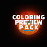 .psd coloring preview pack | for 5k watchers