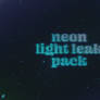 neon light leak pack | for 7k watchers