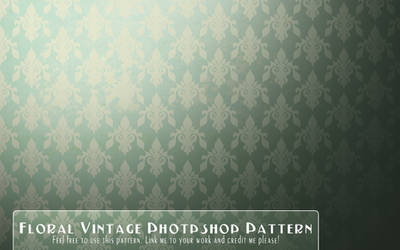 Vintage Floral Wallpaper pattern