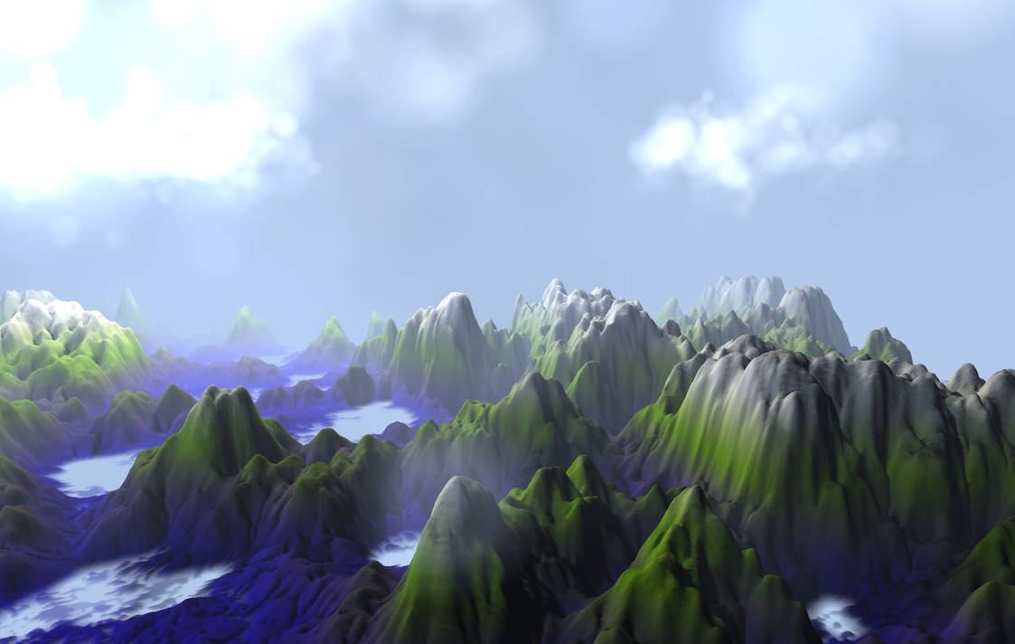 Mystic Mountains of Fantasy by Dakorillon on DeviantArt