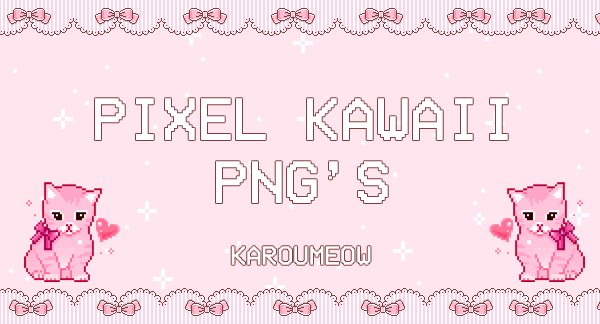 PIXEL KAWAII PNGS