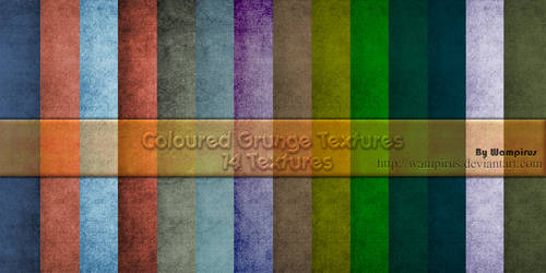 Coloured Grunge Textures