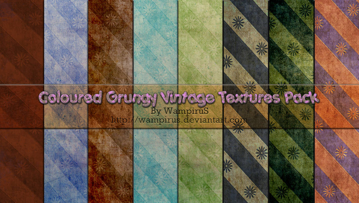 Grungy Vintage Textures Pack by WampiruS