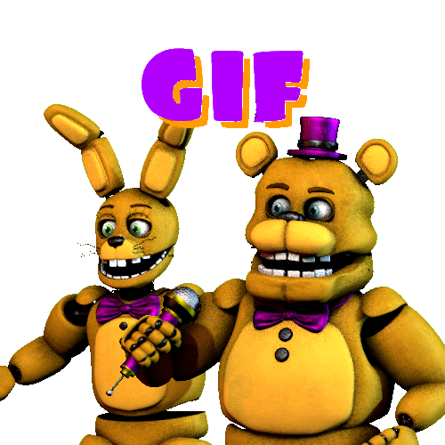 Спринг бонни и фредбер рисунок