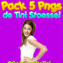 Pack 5 PNG's Tini Stoessel