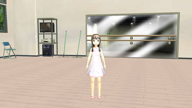 MMD Persona 4 DAN Lesson Studio Stage DL