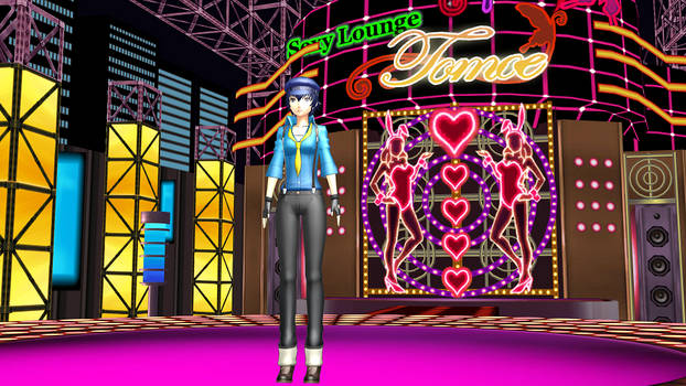 MMD Persona 4 DAN Sexy Lounge Stage DL