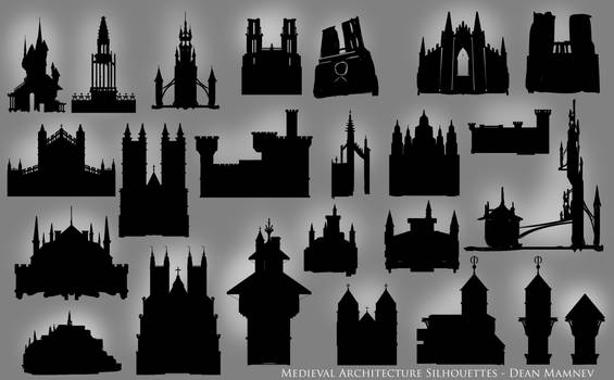 Medieval Architecture Brushpack and Shapes