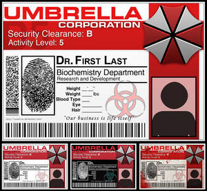 Umbrella Corp ID Tag