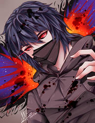 Kirishima Ayato On Tokyo Ghoul Deviantart This is a yandere tokyo ghoul x male bi reader! kirishima ayato on tokyo ghoul deviantart