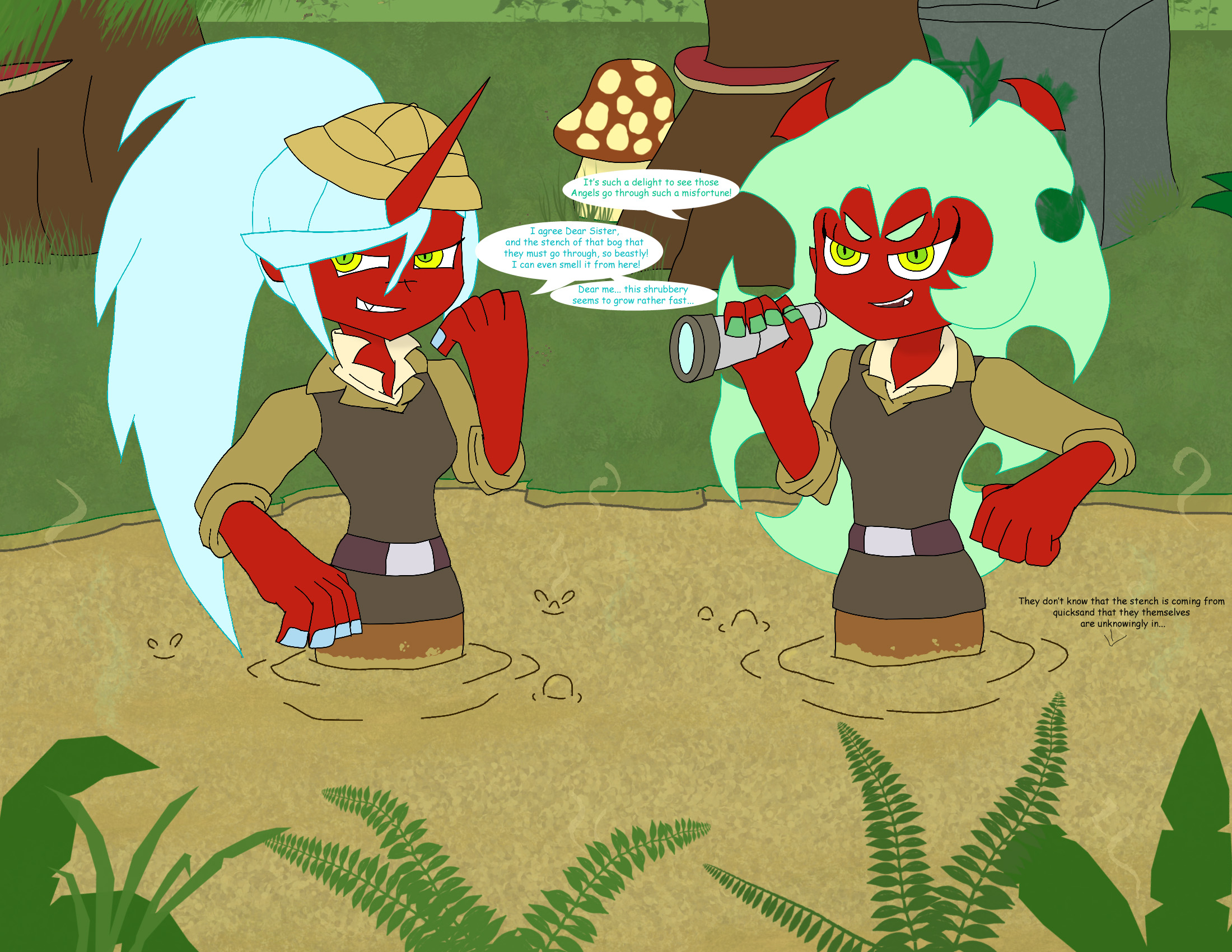 Trouble in Paradise 2 Part 3 by Basher-the-Basilisk on DeviantArt