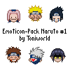 Emoticon Pack Naruto - Nr.1 by toniworld