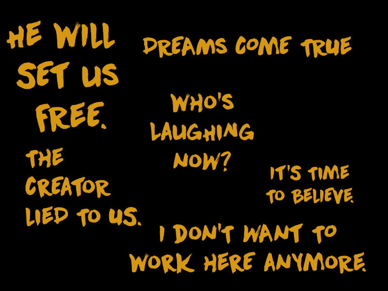 Bendy And The Ink Machine Font By Joeydrewstudios On Deviantart