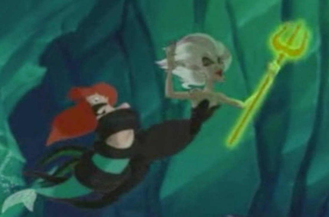 Morgana Leaves with Ariel by Arielfan90 on DeviantArt